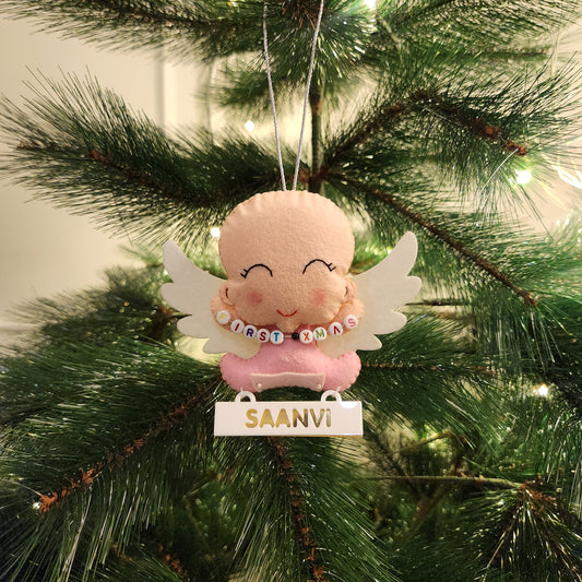 BABY GIRL - FIRST CHRISTMAS ORNAMENT