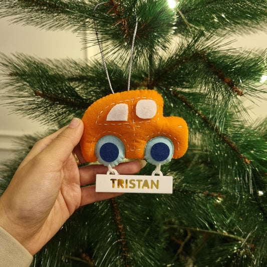 CAR CHRISTMAS ORNAMENT