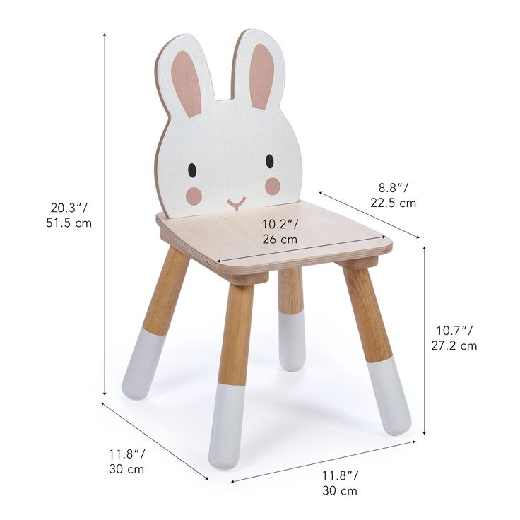 Mini rabbit chair
