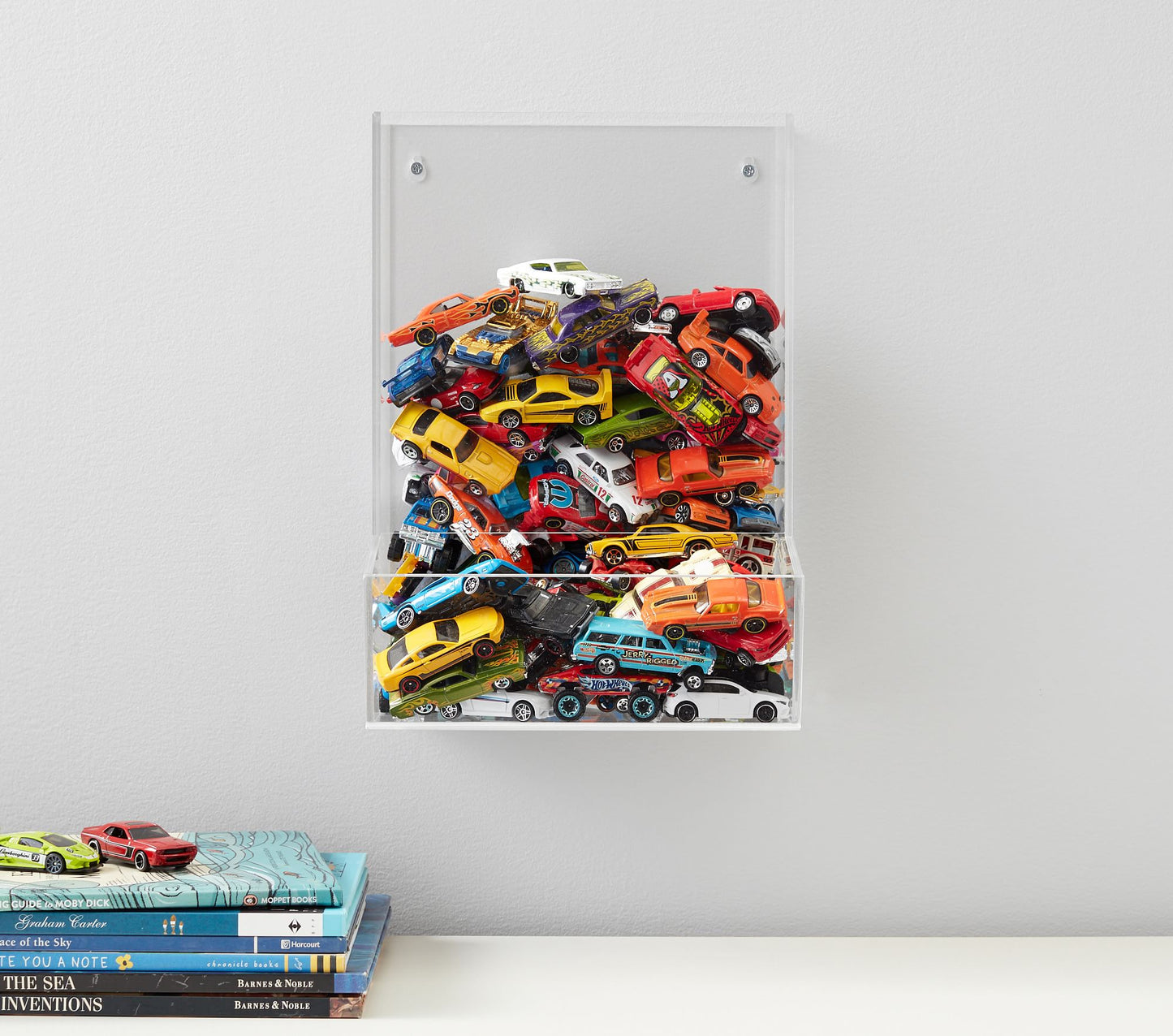 ACRYLIC TOYS STORAGE