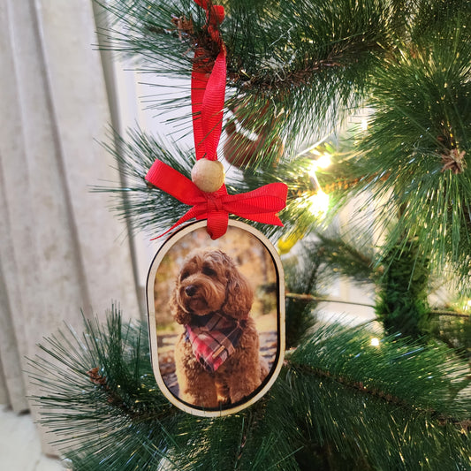 BUDDY'S PHOTO |CHRISTMAS ORNAMENT