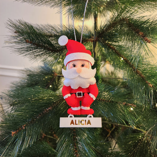 SANTA CHRISTMAS ORNAMENT
