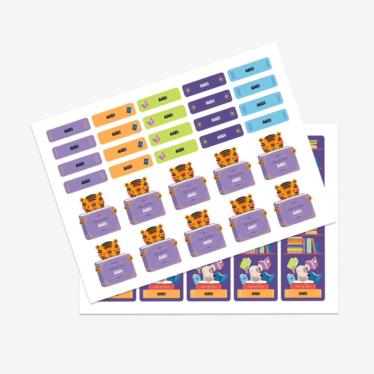 Personalized Name Stickers & Labels for Kids