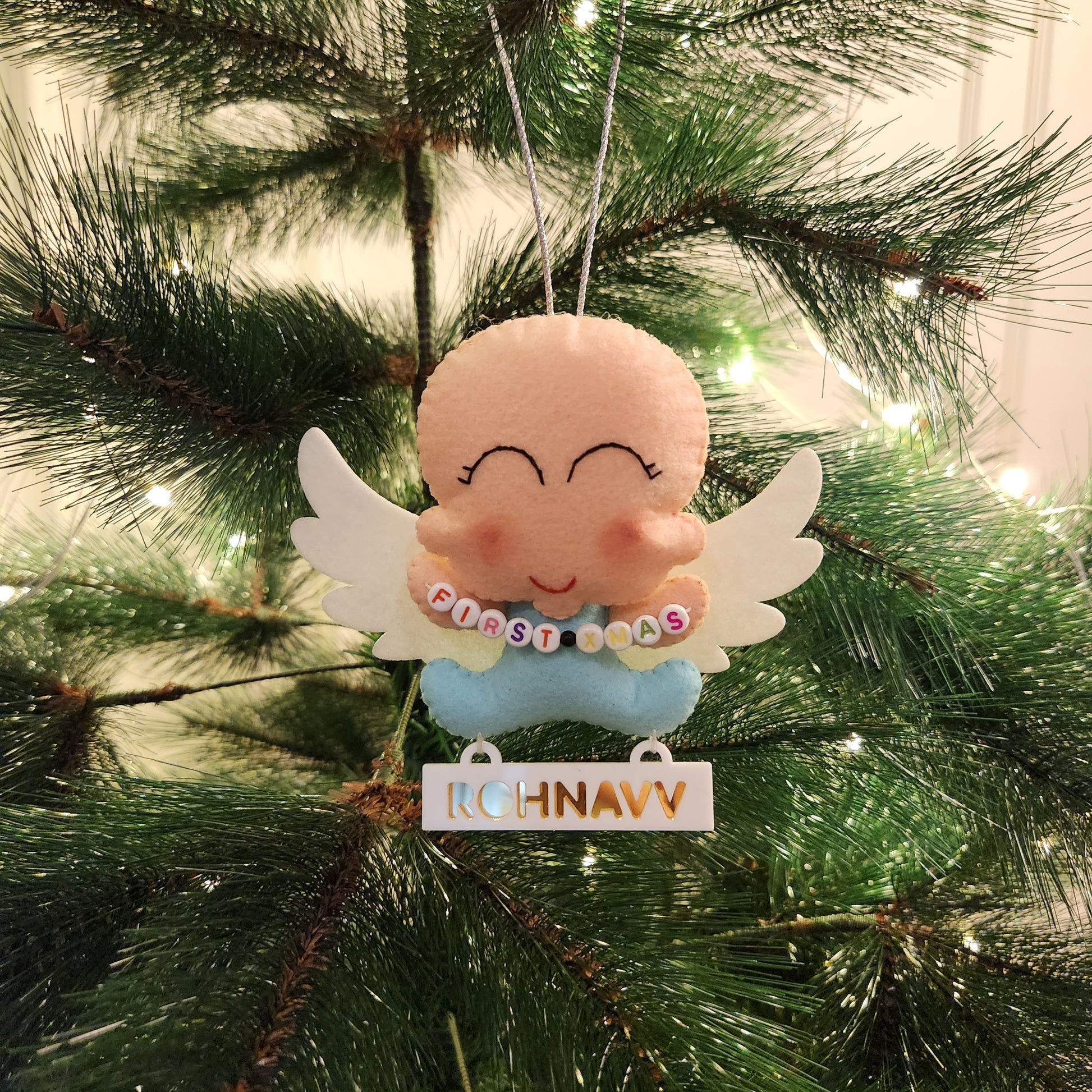 BABY BOY FIRST CHRISTMAS ORNAMENT