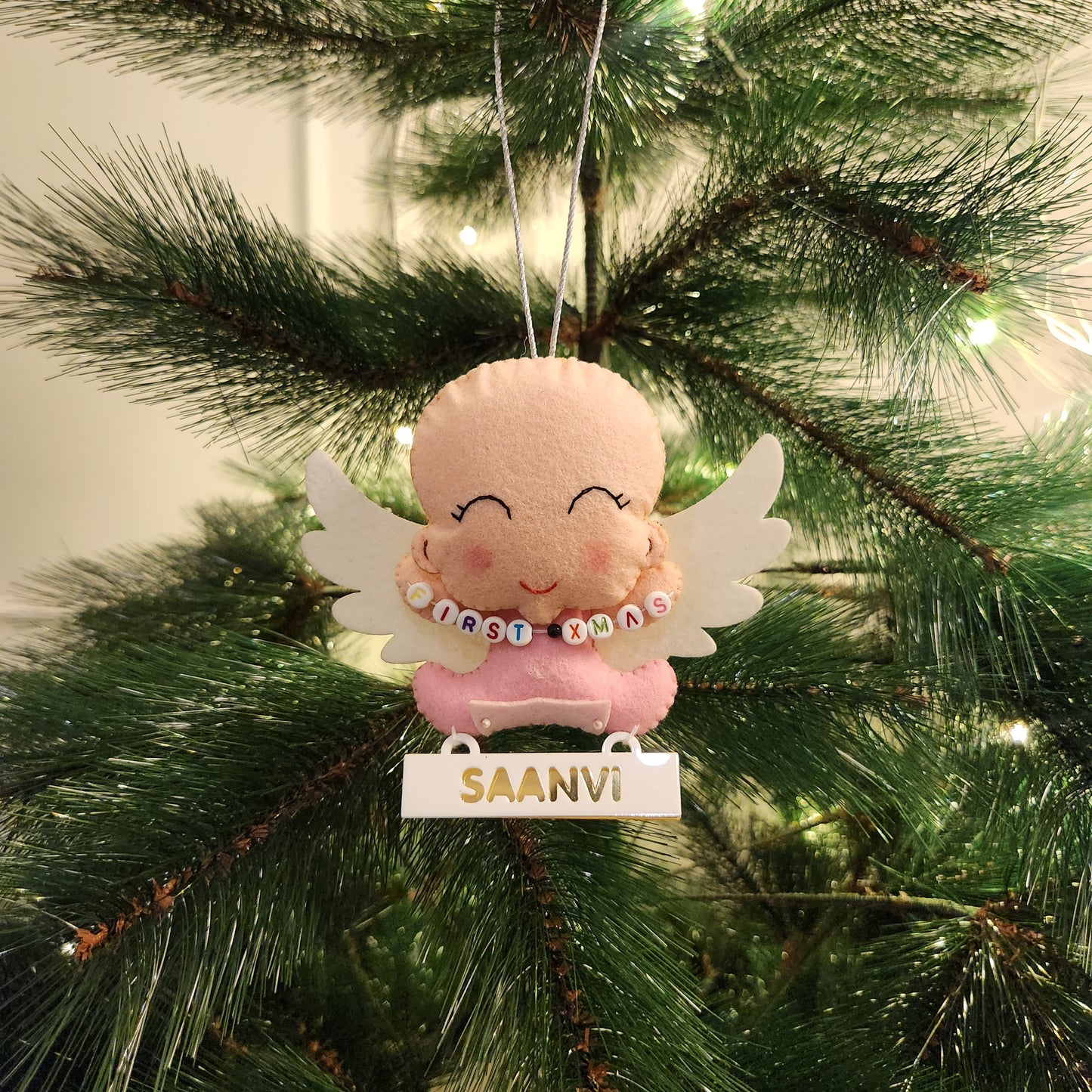 BABY GIRL - FIRST CHRISTMAS ORNAMENT