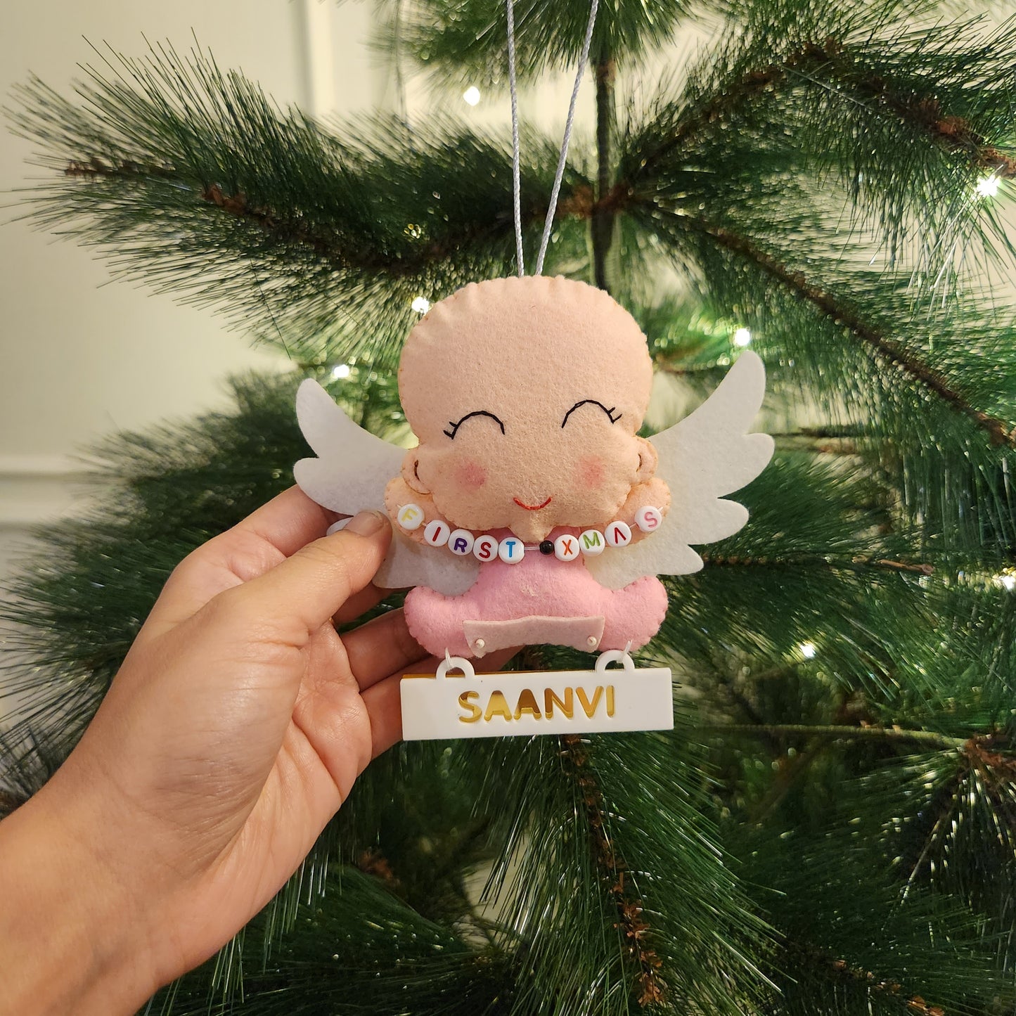 BABY GIRL - FIRST CHRISTMAS ORNAMENT